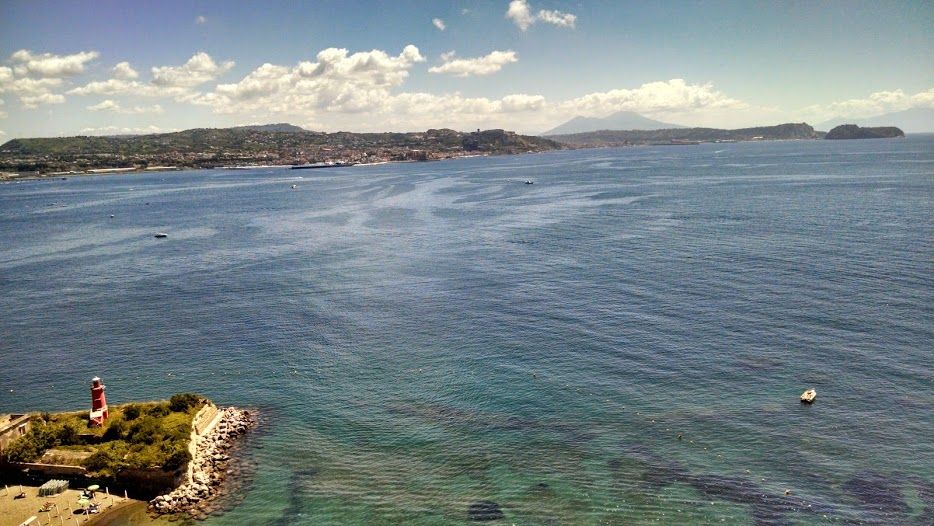 view of vesuvius from misenum